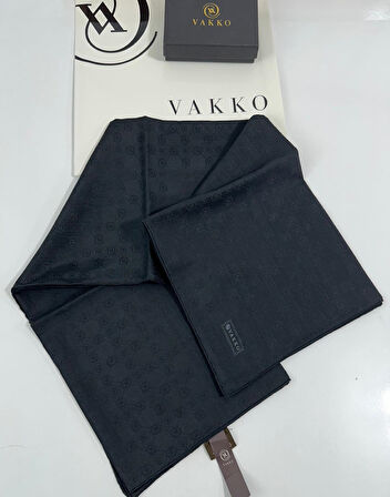 Vakko 90x90 Pamuk Jakarlı Eşarp - 05469