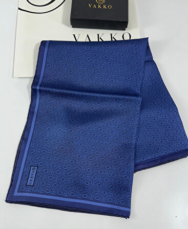Vakko 90x90 Twill İpek Eşarp - 05470