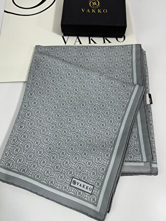 Vakko 90x90 Twill İpek Eşarp - 05470