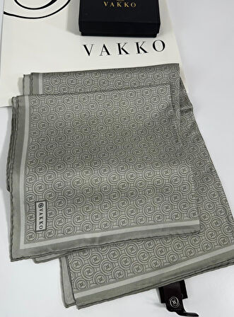 Vakko 90x90 Twill İpek Eşarp - 05470