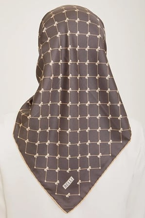 Saf Twill İpek Eşarp 4006D