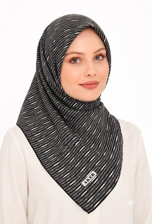 Saf Sura İpek  Eşarp -ASM9118701-311