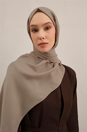 Logo Bordürlü Pamuk İpek Şal 1