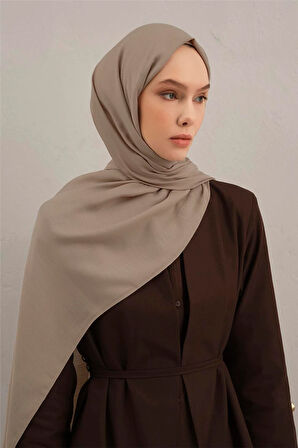 Logo Bordürlü Pamuk İpek Şal 1