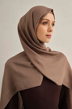 Logo Bordürlü Pamuk İpek Şal 1