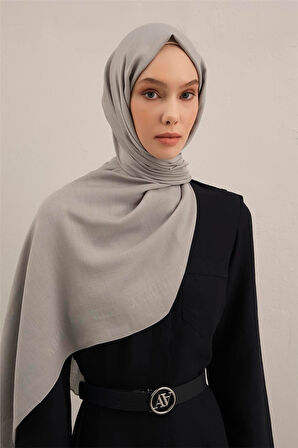 Logo Bordürlü Pamuk İpek Şal 1