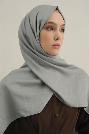 Logo Bordürlü Pamuk İpek Şal 1