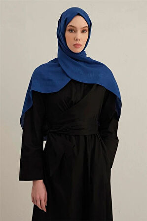 Logo Bordürlü Pamuk İpek Şal 1