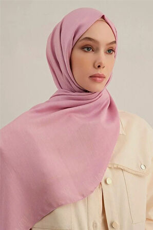 Logo Bordürlü Pamuk İpek Şal 1