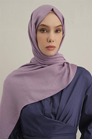 Logo Bordürlü Pamuk İpek Şal 1