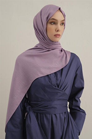 Logo Bordürlü Pamuk İpek Şal 1