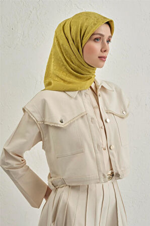 Floş Pamuk Eşarp 1