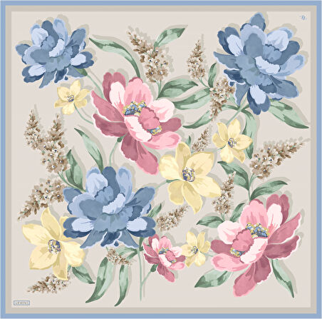 Sura İpek Eşarp -2025/2026 -9414