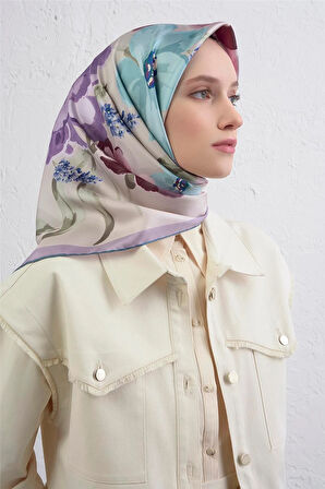 Sura İpek Eşarp -2025/2026 -9414