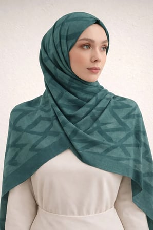 lyocell naia zikzak desen şal 1 27