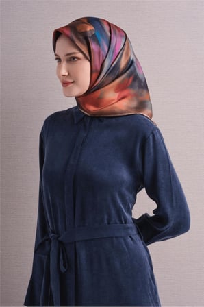 % 100 Saf Twill İpek Eşarp ASM03-01
