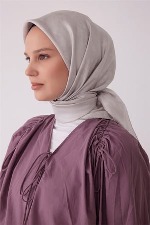 Soyut Desen %100 Twill İpek Eşarp BE28-06