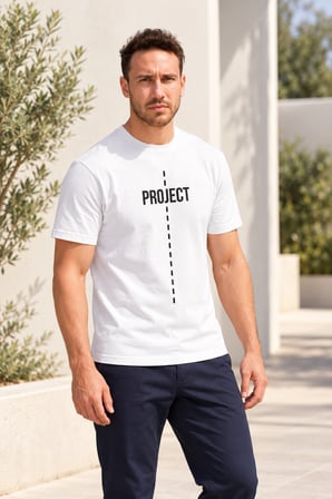 Asmedo T-Shirt - Erkek Oversize Tişört - Yazlık Baskılı, Kısa Kollu, Bisiklet Yaka, Penye