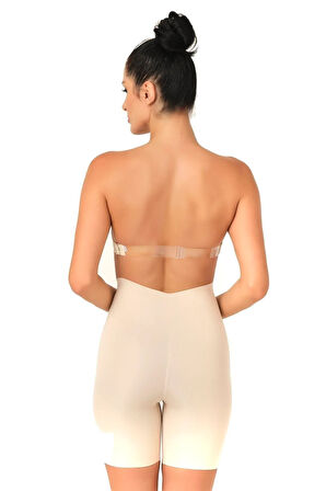 Kadın Lazer Kesim Boxer Korse