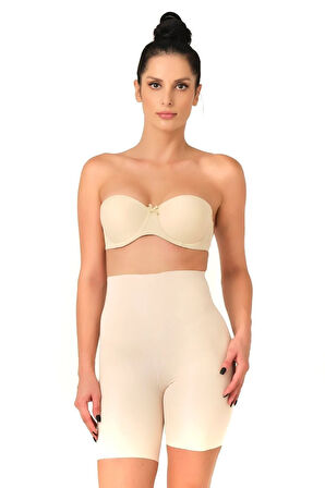 Kadın Lazer Kesim Boxer Korse