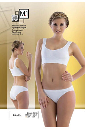 Dikişsiz Dekolte Toparlayıcı Sütyen 4015