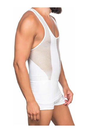 Erkek Fileli Korse Atlet E1009