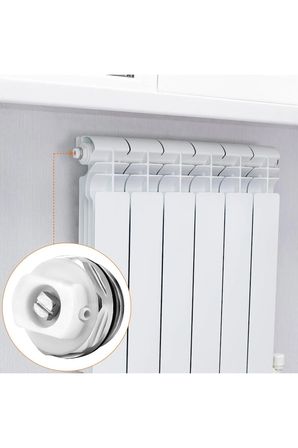 Panel Radyatör Petek Hava Alma Pürjör Tahliye Tapası Metal Dayanıklı Kolay Kullanım