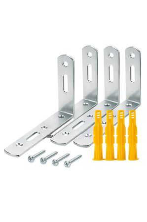 Deprem Güvenliği Dolap Sabitleme Seti 20x70x120 mm – Mobilya Gardırop Duvar Sabitleyici 4 Adet Set