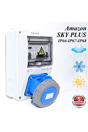 'Amazon SKY PLUS'' Monofaze Elektrikli Araç Kombinasyon Kutusu, V i k o / P a n a s o n i c