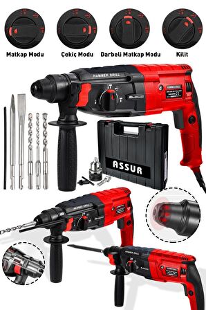 ASSUR Pro METAL ŞANZIMAN Kırıcı Delici Darbeli Matkap  2-28mm HILTI