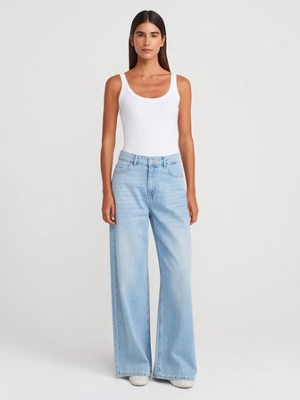 Beyaz Askılı Bodysuit