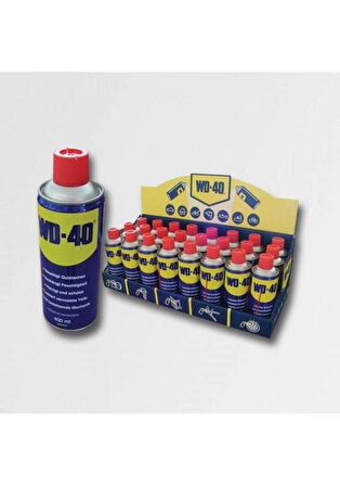 Wd40 Çok Amaçlı Yağlama Spreyi ve Pas Sökücü 400 ML 24 Adet 1Koli 