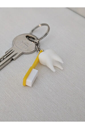 Just3dprintings Tootbrush Anahtarlık