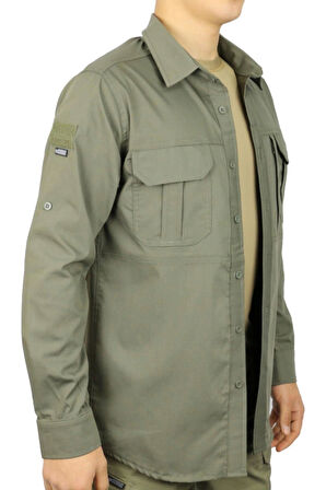 Tactical Gömlek Açık Haki Renk