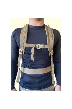 Bej Cordura Kumaş Taktikal Sırt Çantası