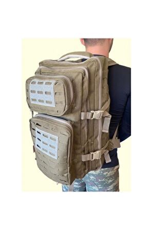 Bej Cordura Kumaş Taktikal Sırt Çantası