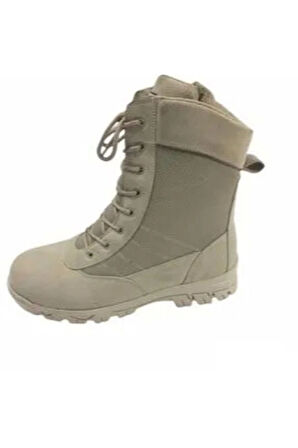 Fermuarlı Outdoor Bej Bot