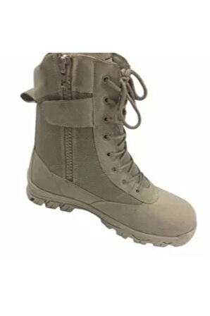 Fermuarlı Outdoor Bej Bot