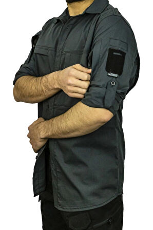 Combat Tactical Gömlek Füme Renk