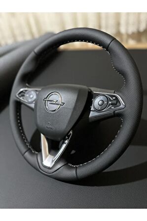 OPEL İNSİGNİA ARACA ÖZEL Uyumlu DİKMELİ DİREKSİYON KILIFI