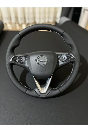 OPEL İNSİGNİA ARACA ÖZEL Uyumlu DİKMELİ DİREKSİYON KILIFI