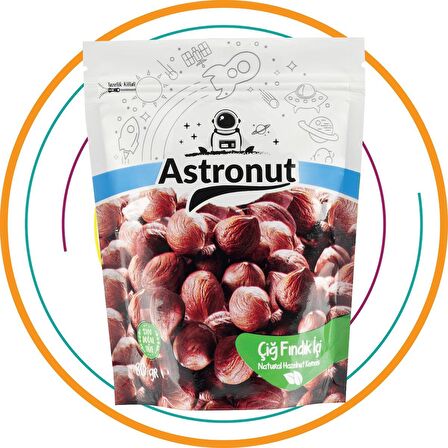 Astronut Fındık içi Çiğ 80 Gr (5 Adet)