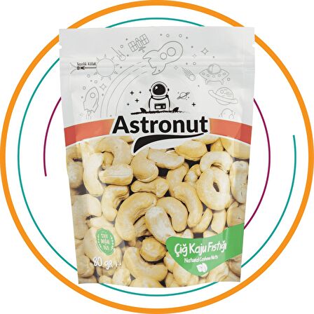 Astronut Kaju Fıstık Çiğ 80 Gr (5 Adet)