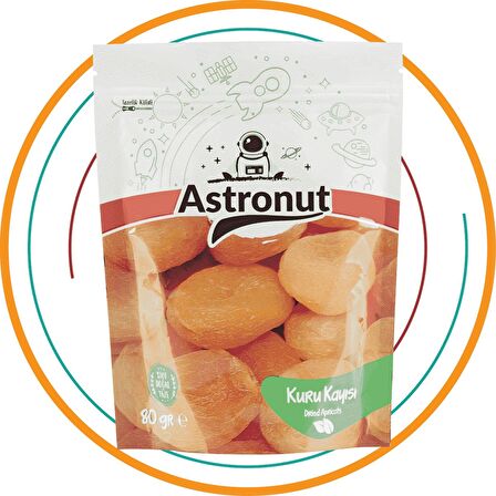 Astronut Kuru Sarı Kayısı 80 Gr (5 Adet)