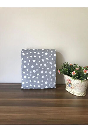 Ütü Masası Kılıfı Büyük Boy Ipli Stoperli Keçeli Kılıfı Örtüsü Bezi 55x140cm Ahter Gri