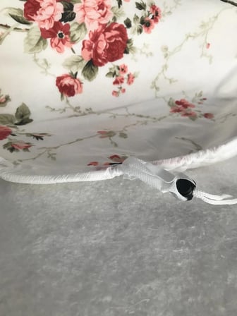 Keçeli Ütü Masası Kılıfı 55x140 cm İpli masaya göre Ayarlanabilir ROSE