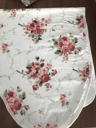 Keçeli Ütü Masası Kılıfı 55x140 cm İpli masaya göre Ayarlanabilir ROSE