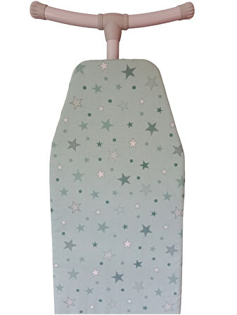 Asev Home Keçeli Ütü Masası Kılıfı 55X140CM Green Star