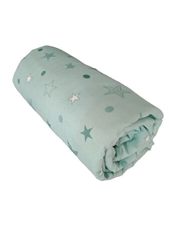 Asev Home Keçeli Ütü Masası Kılıfı 55X140CM Green Star