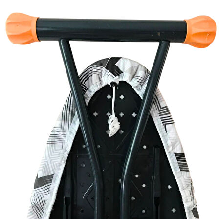 Ütü Masası Kılıfı Büyük Boy İpli Stoperli Keçeli Kılıfı Örtüsü Bezi 55x140cm Karosi